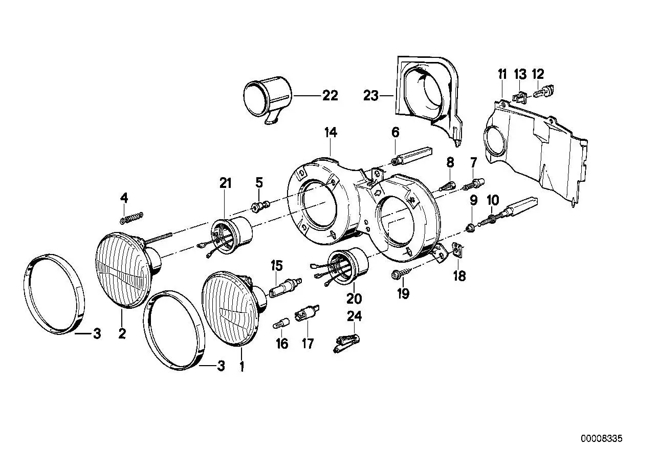 BMW Buchse E23 E24 E28 E30 63121364940 - Bildposition 05