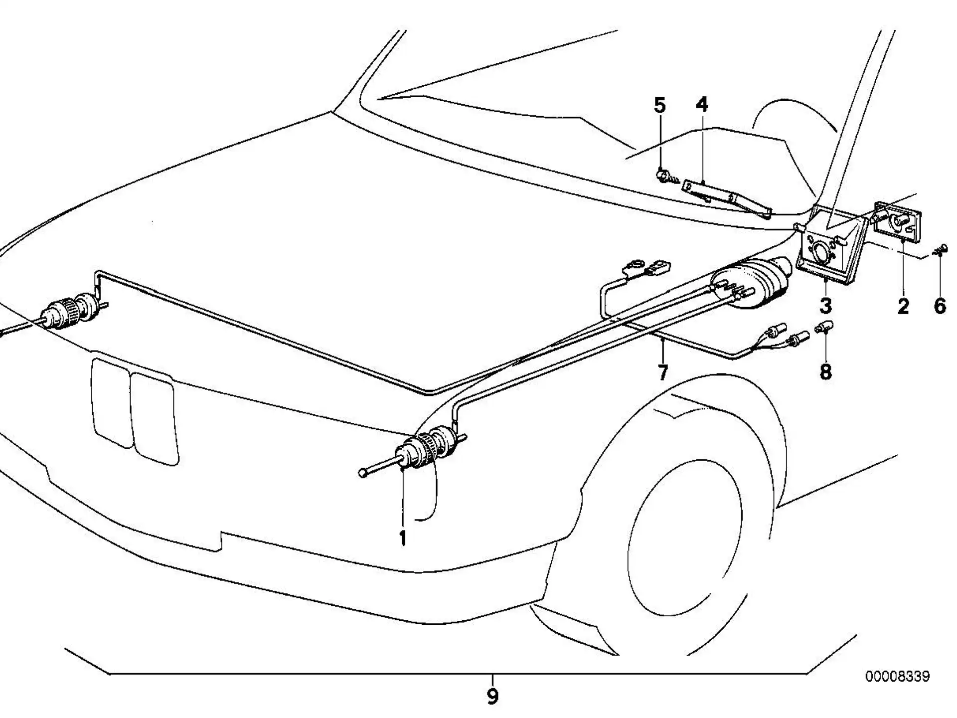 BMW Glühlampe E24 E28 E30 E36 61138360844