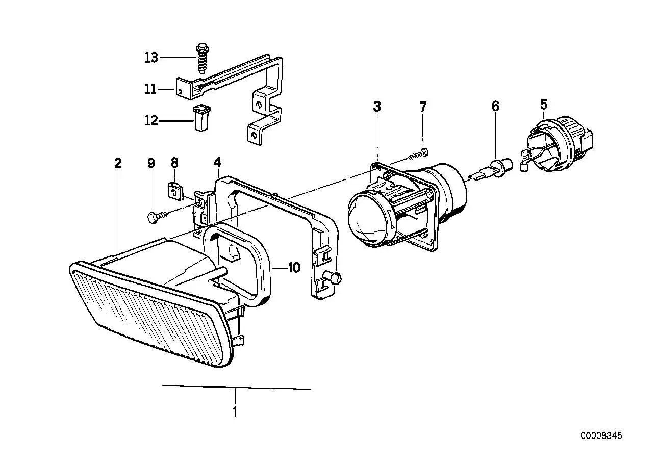 BMW Halter E34 63178359273 - Bildposition 11
