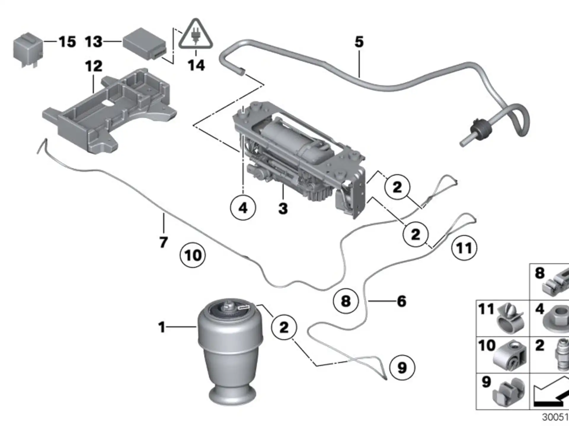BMW Luftleitung rechts F07 F11 37206793278