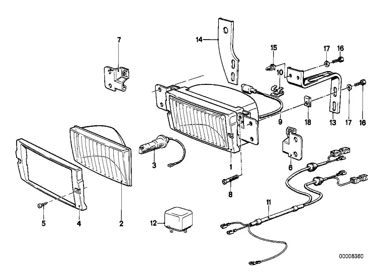 BMW Halter E23 63171371389