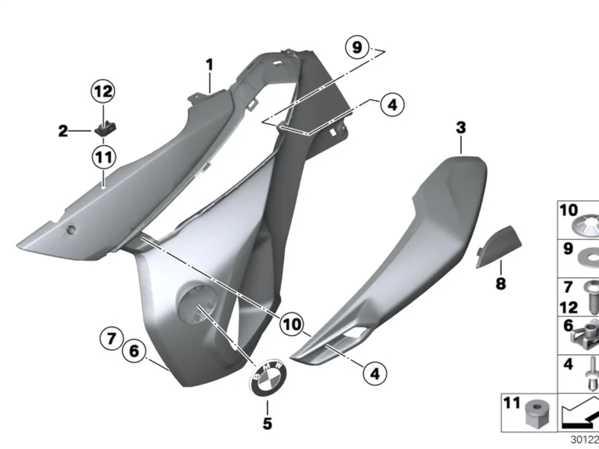 BMW Sicherungsscheibe E36 E52 E53 E63 E64 E66 E83 E90 E91 E92 E93 F13 F30 F31 F33 F80 F83 K72 R13 51418144600