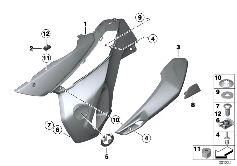 BMW Sicherungsscheibe E36 E52 E53 E63 E64 E66 E83 E90 E91 E92 E93