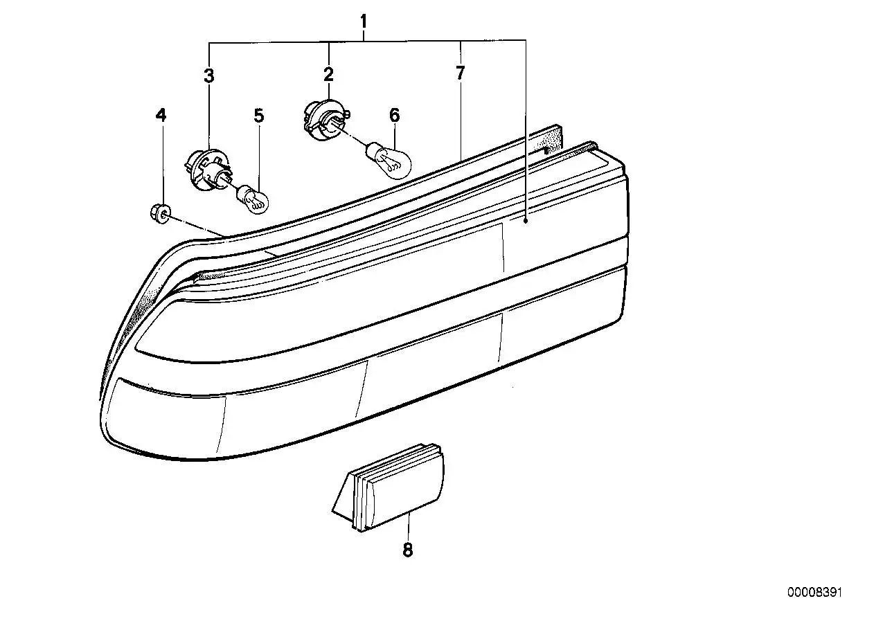 BMW Dichtung E28 63211369269 - 5er E28