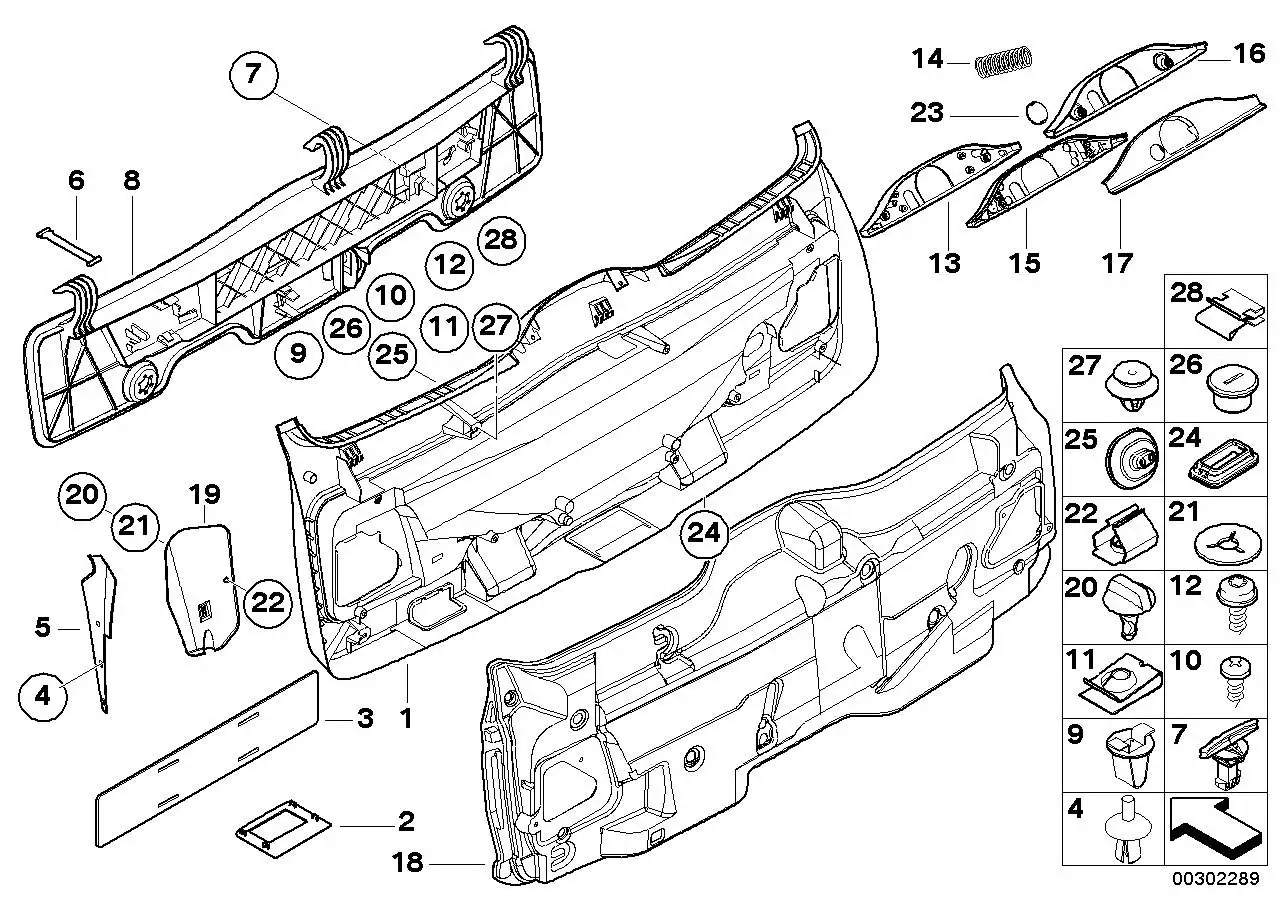BMW Rahmen E39 E61 E65 E66 E70 E71 51497004896