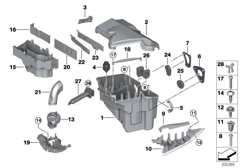 BMW Deckel Electronic-Box 12907555102 - Bildposition 02