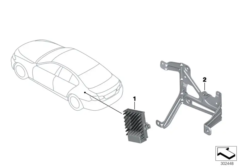 BMW Steuergerät Active Sound Design F01 F02 F06 F10 F11 F12 F13 F