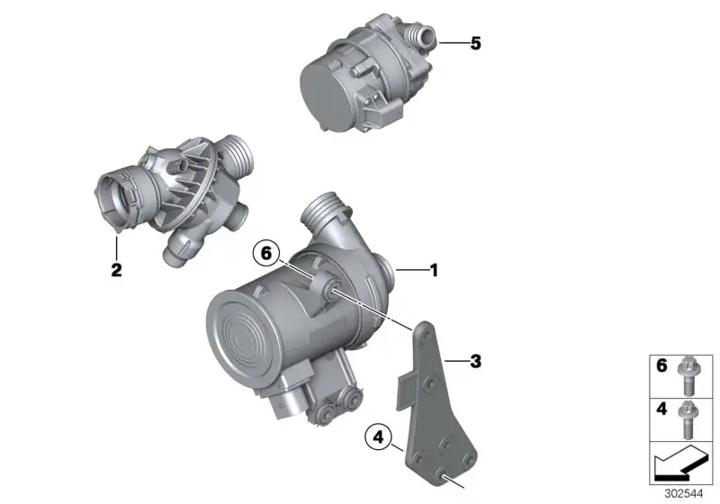 BMW Thermostat F15 F16 F20 F21 F22 F23 F31 F32 F33 F34 F36 F87 F8