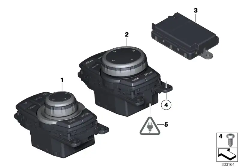 BMW Controller F06 F12 F13 65829350734 - 6er