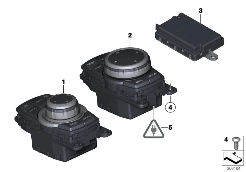BMW Steuergerät Controller Touch F01 F02 F06 F07 F10 F11 F12 F13 F15 F16 F20 F21 F22 F23 F25 F26 F30 F31 F32 F33 F34 F36 F39 F45 F46 F48 F80 F82 F83 F85 F86 F87 F87N I01 I12 I15 F54 F55 F56 F57 F60 65829347471