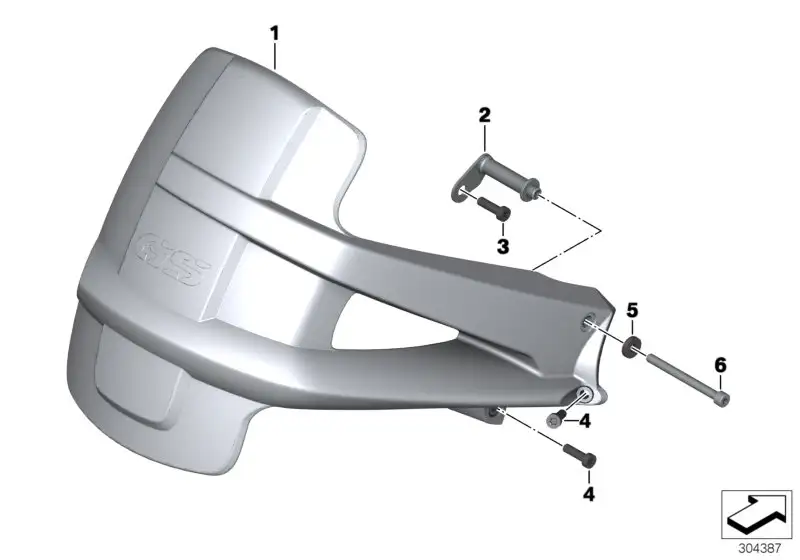 BMW ISA-Schraube K25 46627688883 - Bildposition 06