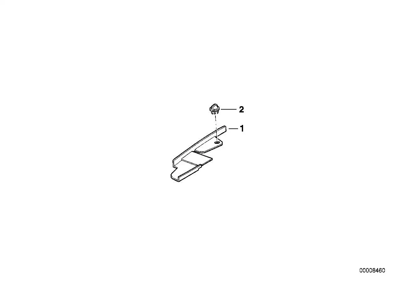 BMW Stopfen Abdeckung Scheinwerfer E38 51718163150 - Bildposition