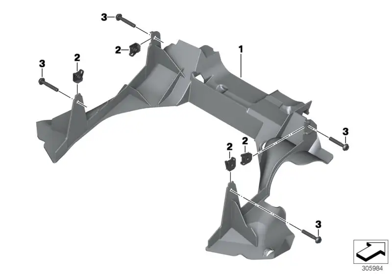 BMW Gabelabschottung K50 K51 46637727274 - Bildposition 01