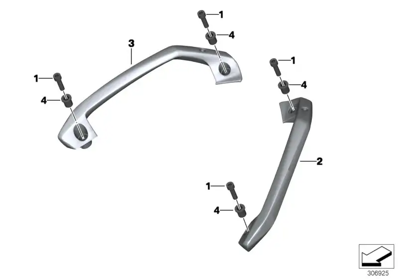 BMW Haltegriff links K09 46548558223