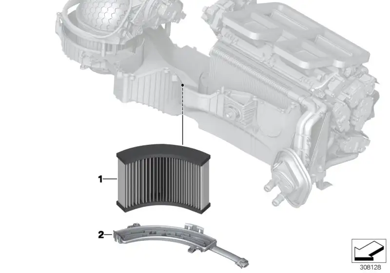BMW Feinstaubfilter F20 F21 F22 F23 F30 F31 F32 F33 F34 F36 F80 F