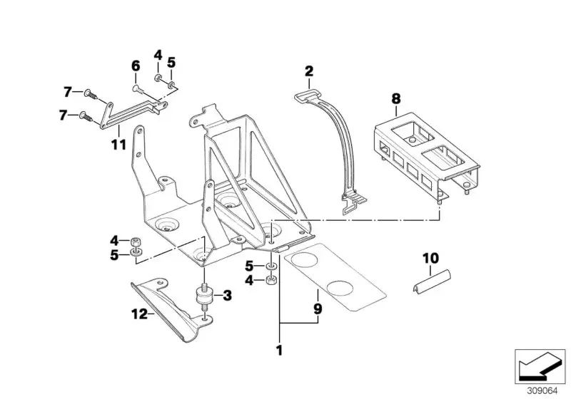 BMW Spannband 61212306844 - Bildposition 02