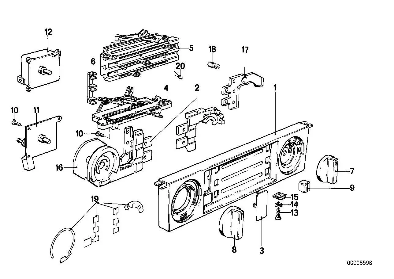BMW Steuergerät E24 E28 64111373214