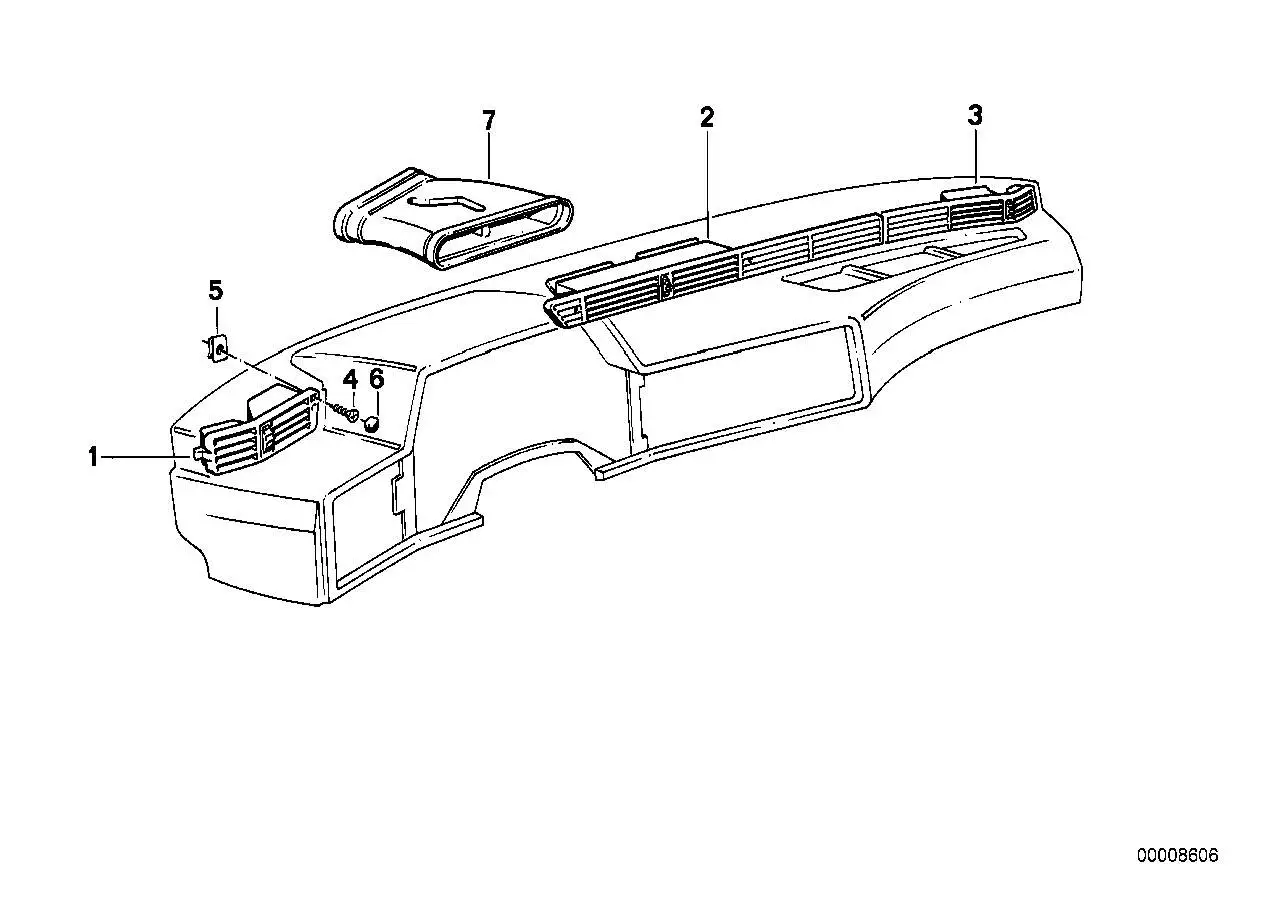 BMW Stopfen E24 64221370340
