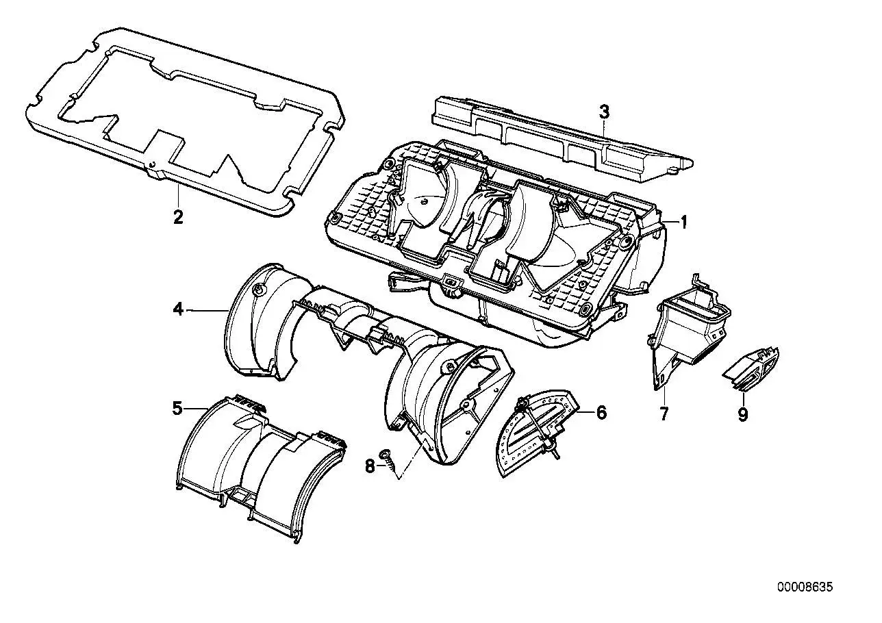 BMW Dichtung E34 64111389413