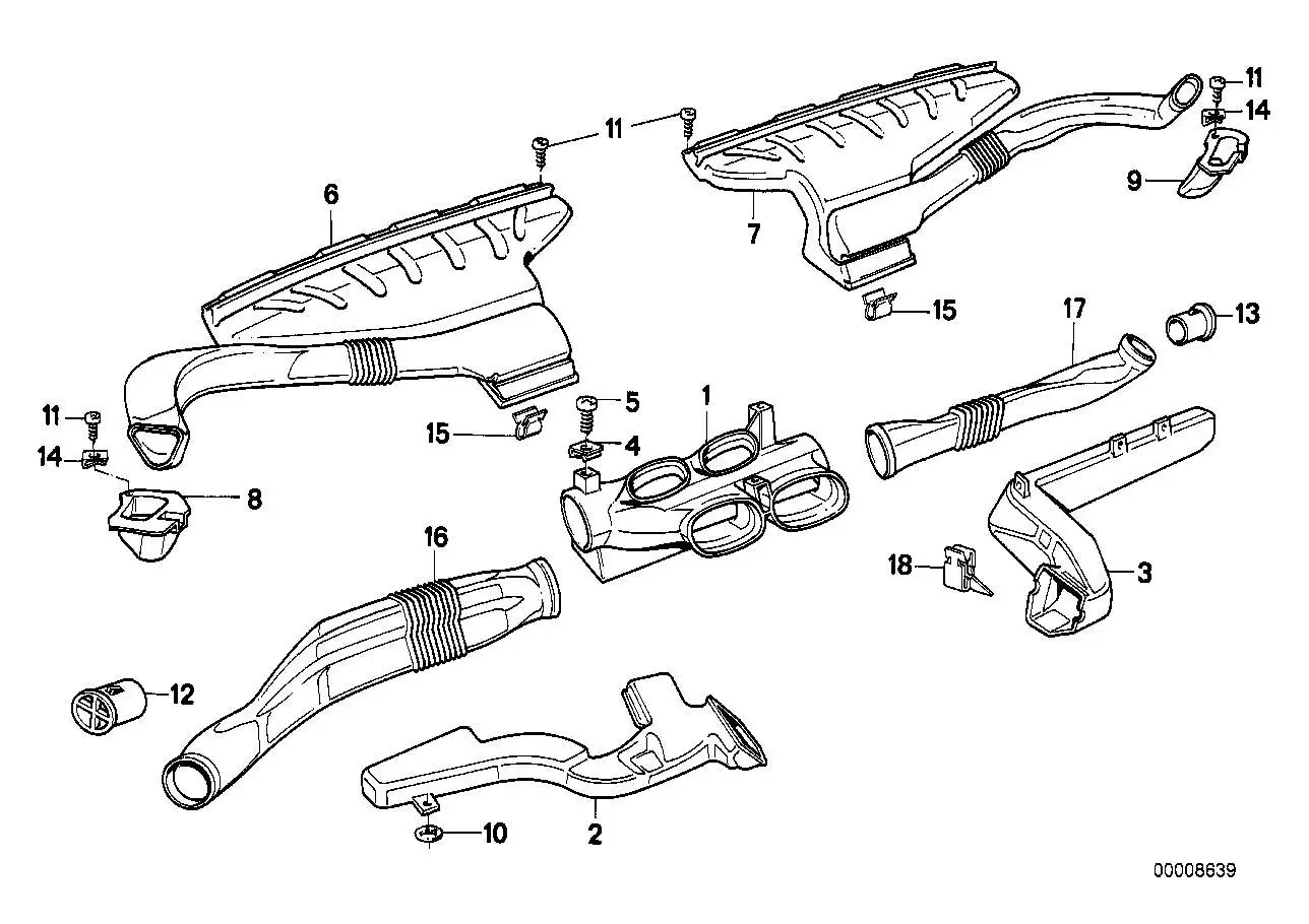 BMW Düse E34 64221944607 - 5er E34 Limousine - Touring / Bildposi
