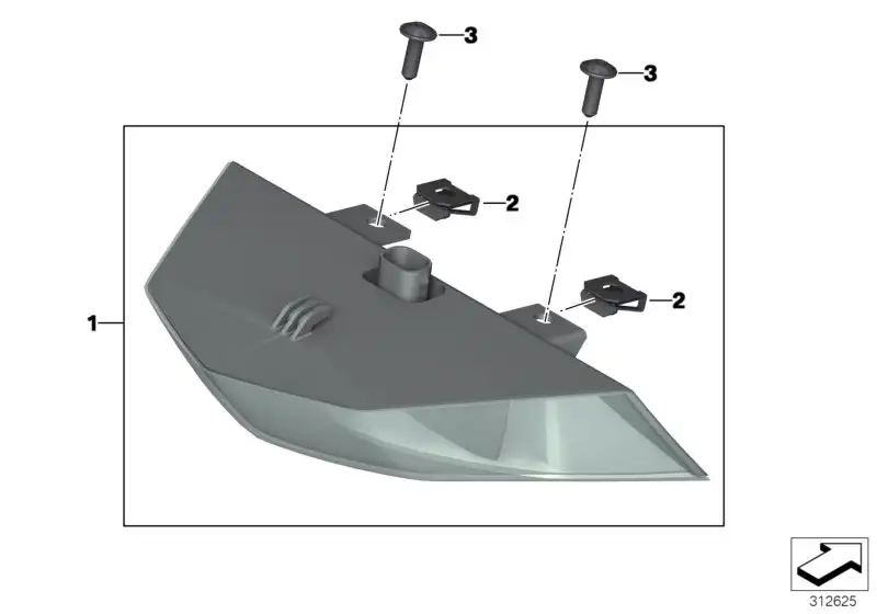 BMW LED-Heckleuchte K72 63218528398