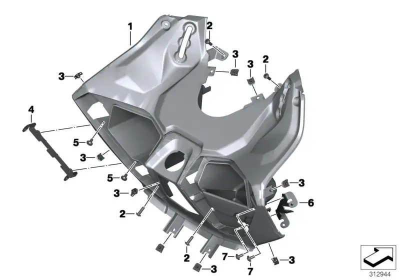 BMW Beinschild K18 46638556369