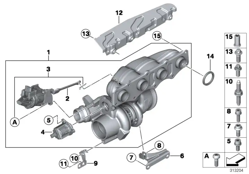 BMW Wärmeschutzblech 11657620956 - Bildposition 12