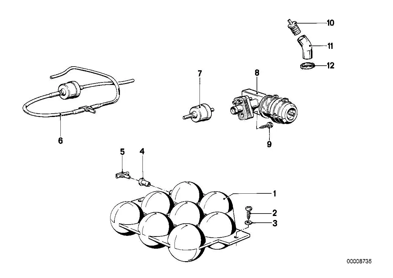 BMW Verteilerstück 64111363061 - Bildposition 05