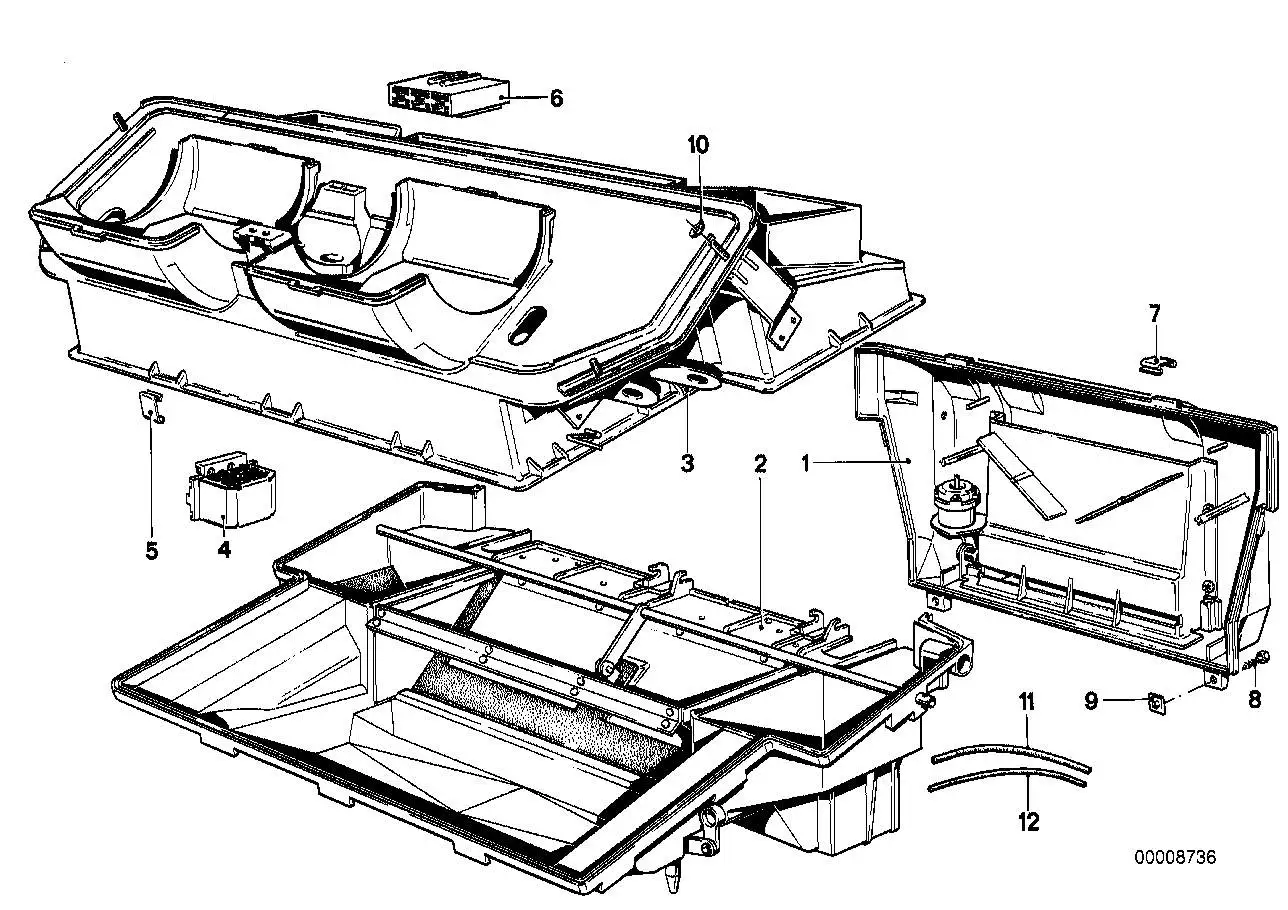 BMW Widerstand E23 64111374758