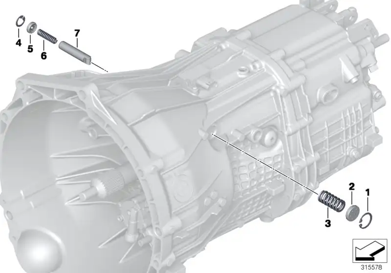 BMW Verschlussdeckel E82 E84 E88 E90 E91 E92 E93 F10 F11 F20 F21