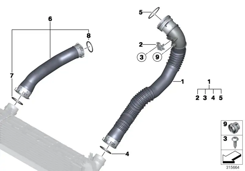 BMW O-Ring F07 F10 F11 13717636959 - Bildposition 05