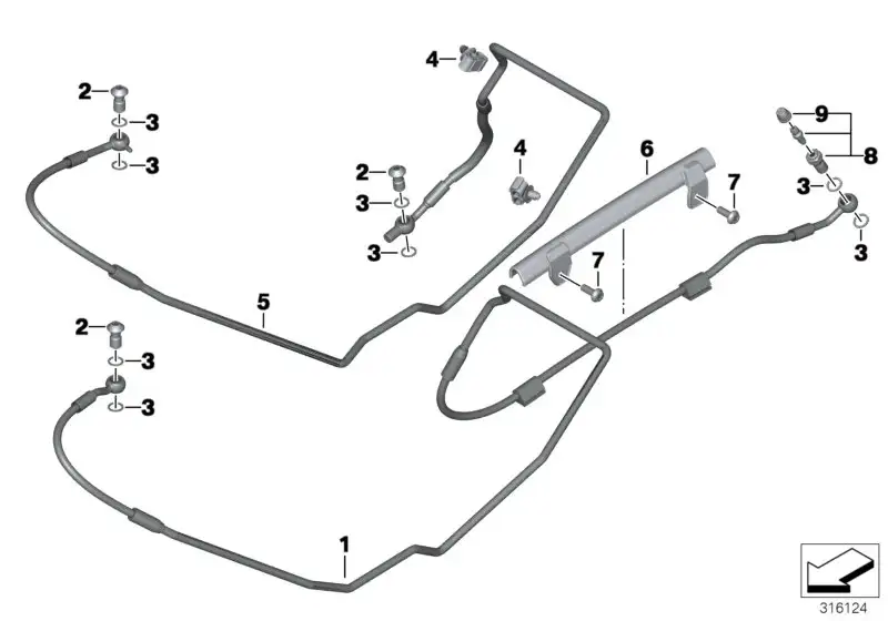 BMW Abdeckung K21 K22 K23 K25 K26 K27 K28 K29 K32 K33 34327675056