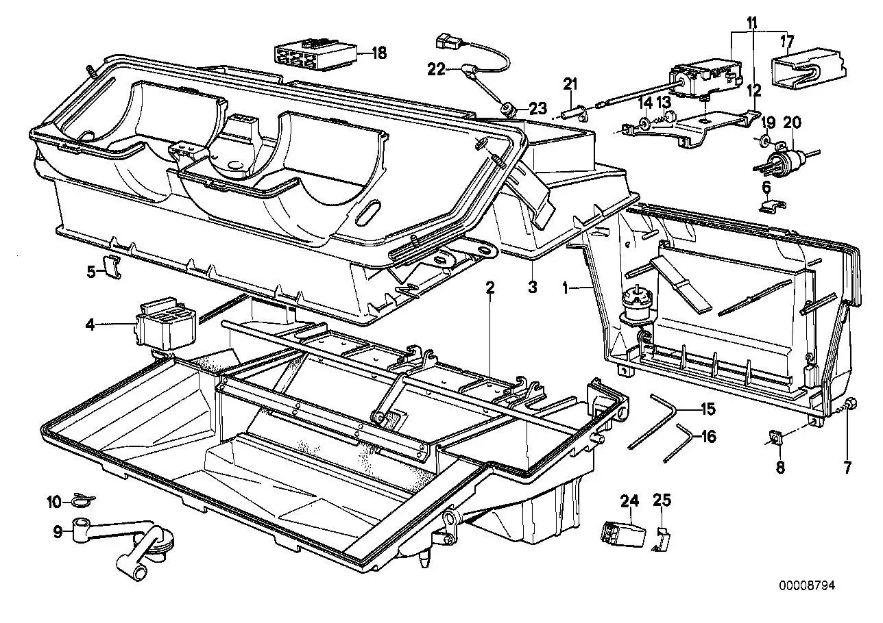 BMW Temperaturschalter E23 64111375911