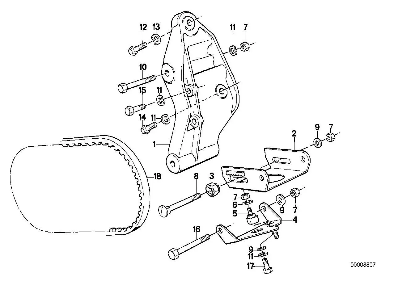 BMW Keilriemen E23 E32 E34 64521722373 - Bildposition 18