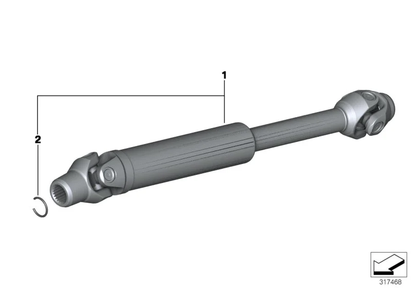 BMW Sprengring K50 K51 K52 K53 K54 33738556245