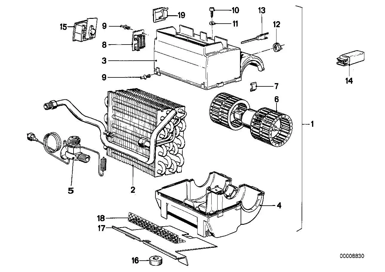 BMW Transistor E24 E28 64111381785