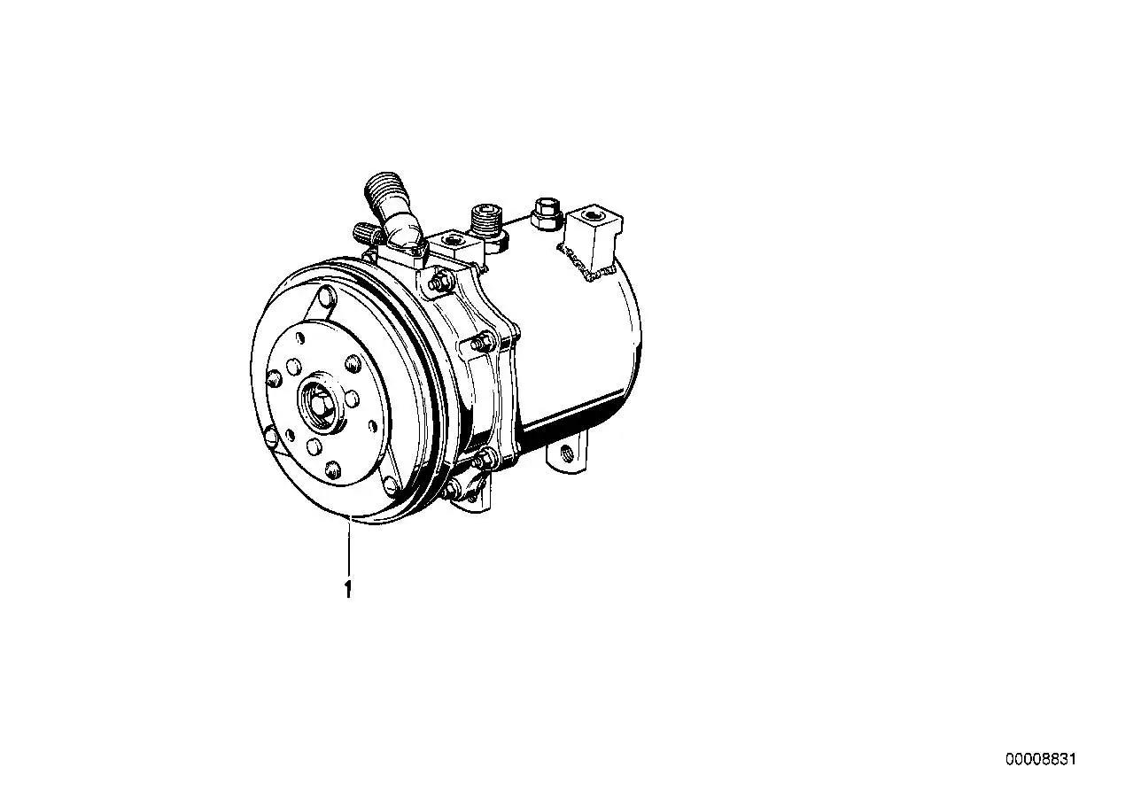BMW Klimakompressor 64528390468