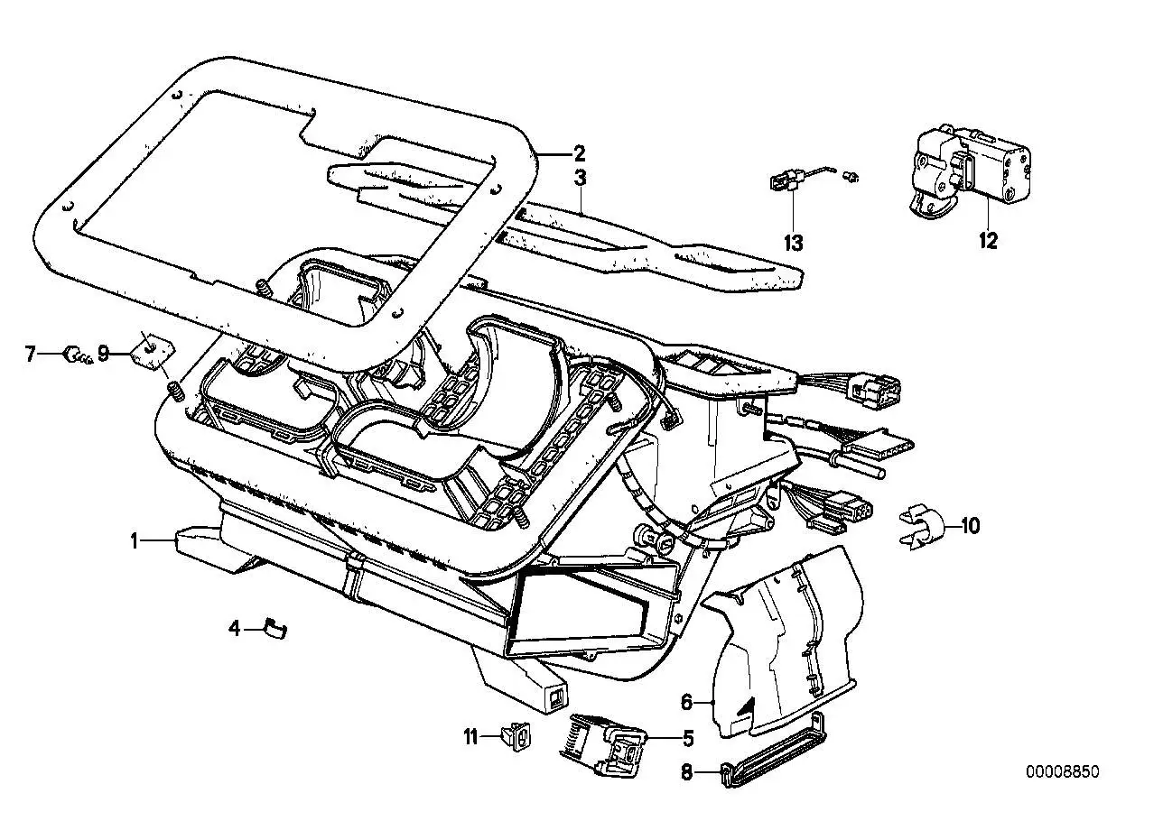 BMW Widerstand E30 64111375754