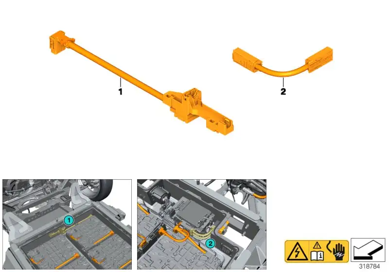 BMW Zellmodulverbinder I01 61277625087 - i3 Mega