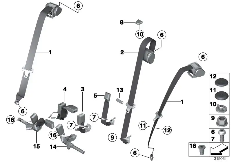 BMW Linsenschraube M10X22