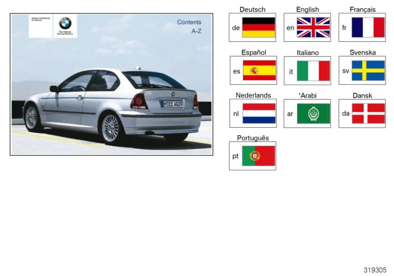 BMW Betriebsanleitung E46/5 01410157262