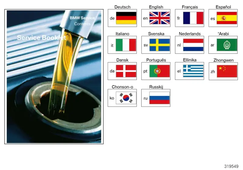BMW Serviceheft deutsch E60 E63 E64 01400012193