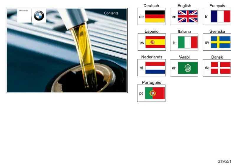 BMW Serviceheft Englisch E39 E46 E53 01410156360