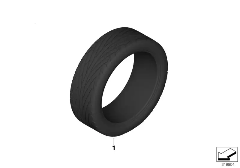 BMW Michelin Pilot Sport Cup 2 F80 F82 F83 36122413470 - 3er F80,