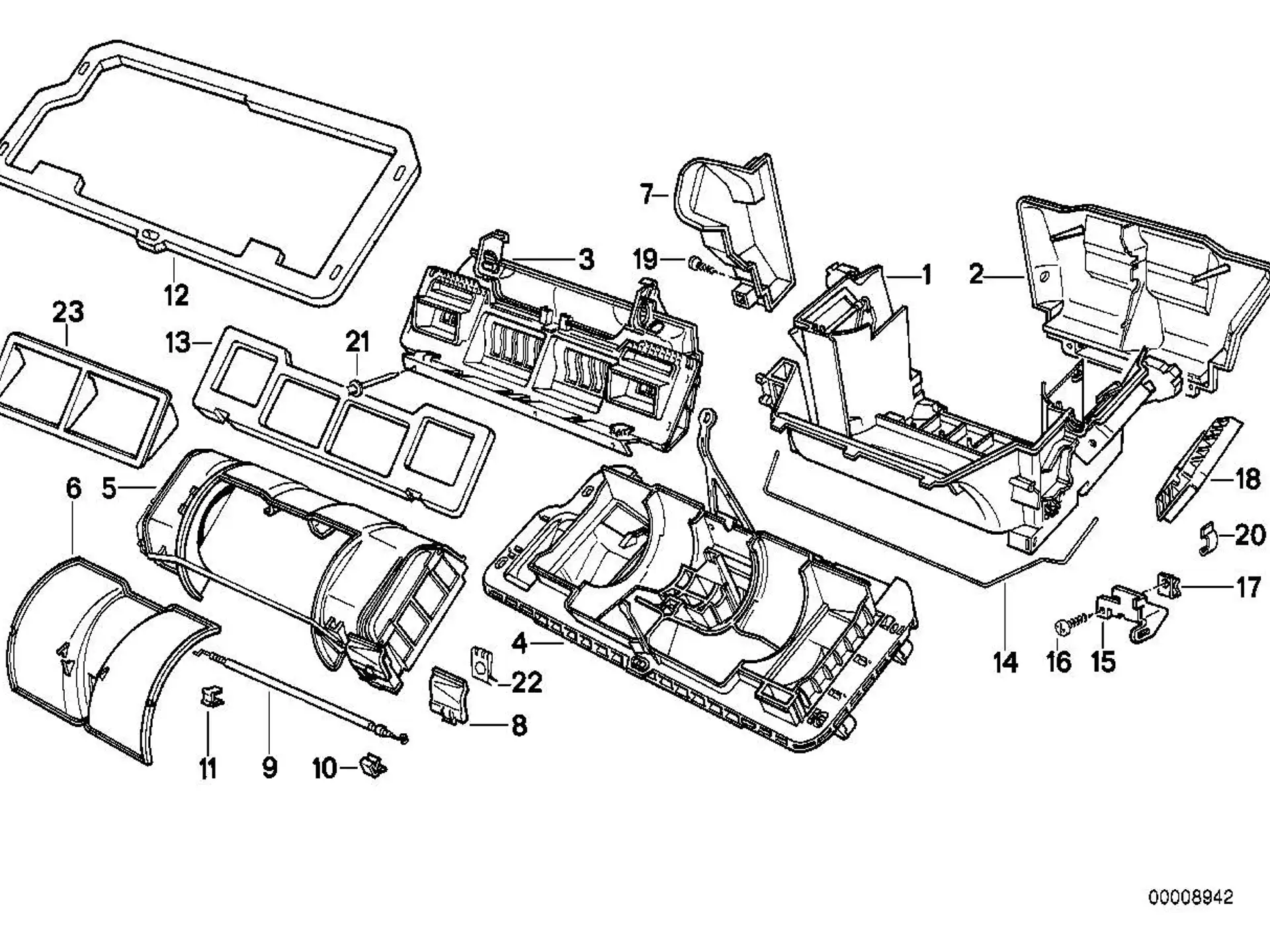 BMW Klammer E30 E24 E28 E31 E32 E34 64111368019