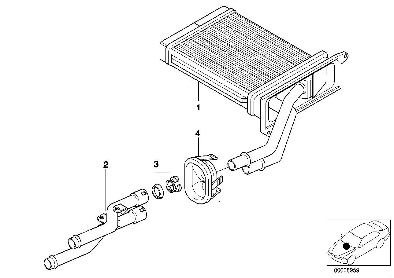 BMW Dichtung E52 64118398888
