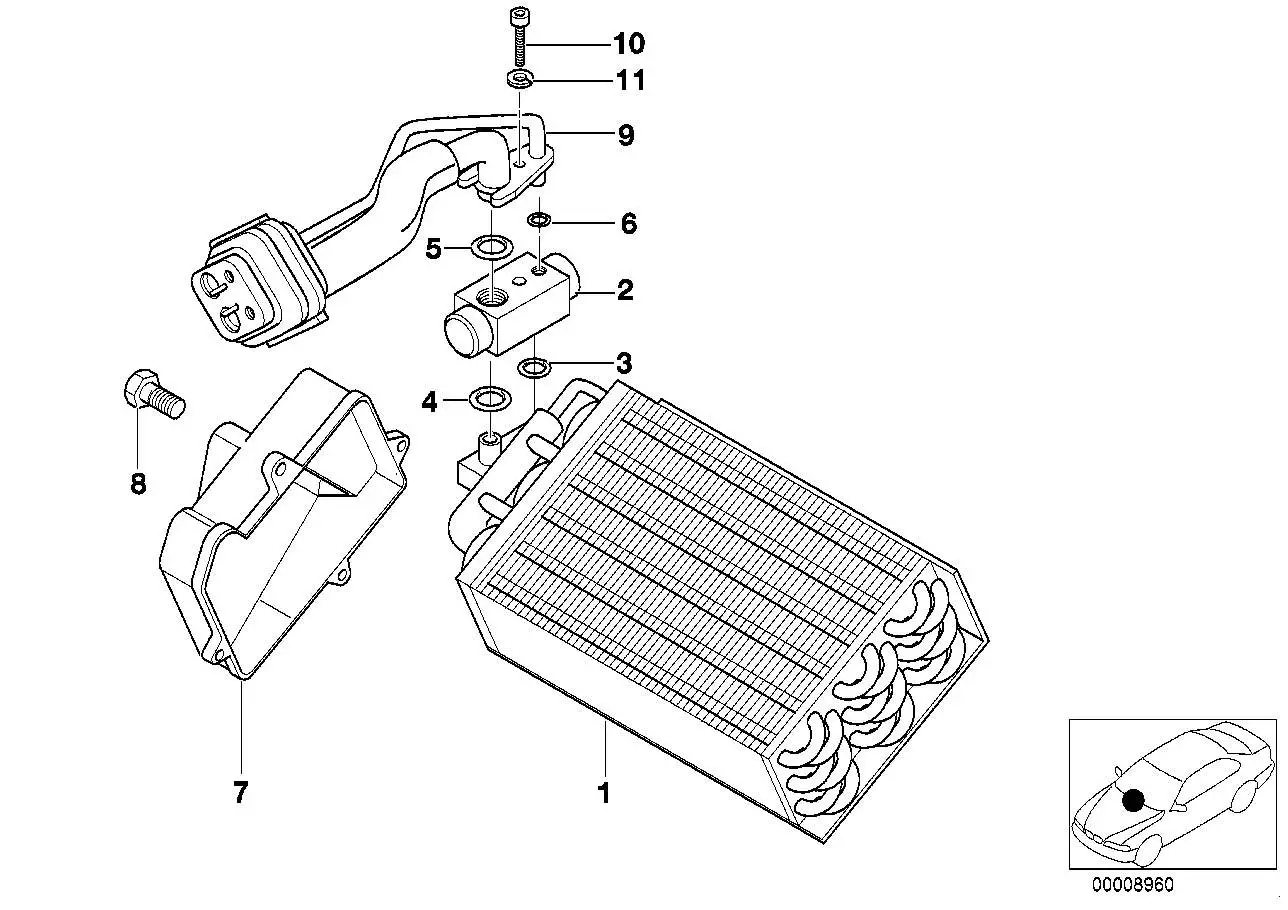 BMW Dichtring E52 64506904700 - Z8 E52