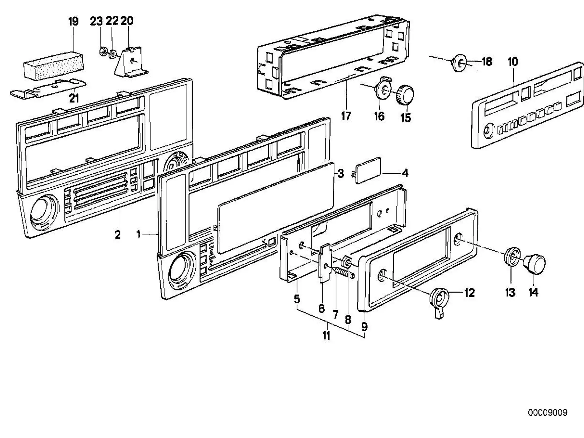 BMW Blindverschluss E30 E24 E28 E32 64111368498
