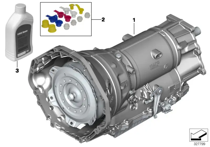 BMW RP REMAN Automatikgetriebe EH F01 F02 F06 F07 F10 F12 F13 240
