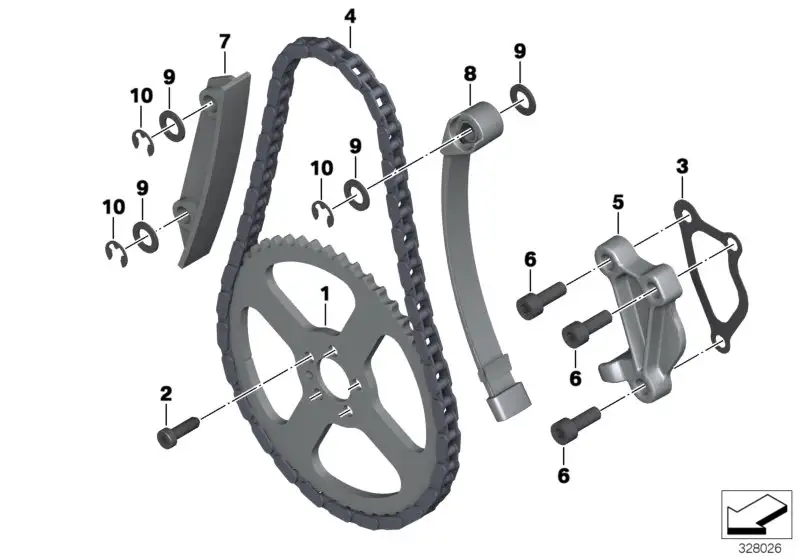 BMW Kettenspanner A73 K21 K22 K23 K25 K26 K27 K29 K32 K33 1131768